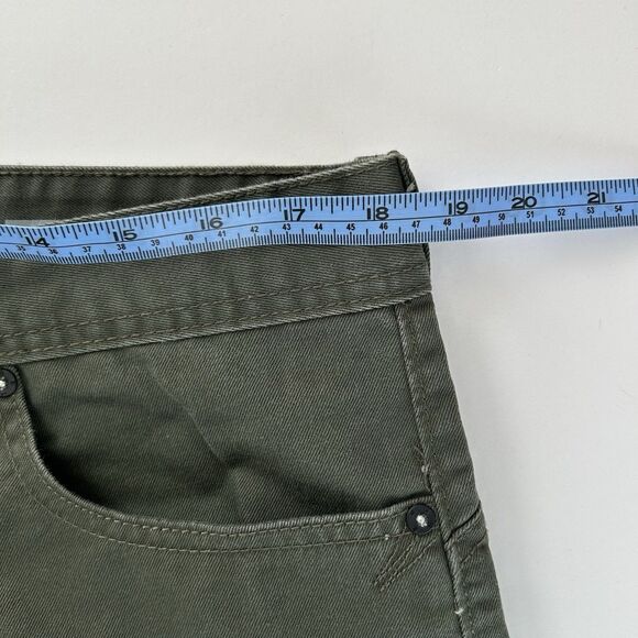 Sean John Pants Men 36x28 Green Mercer Cargo Slim Straight Double Knee Moto - Picture 8 of 13